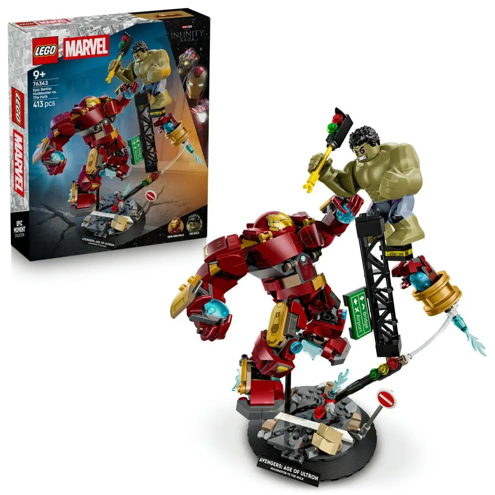 Lego® marvel 76343 epický souboj: hulkbuster vs. hulk