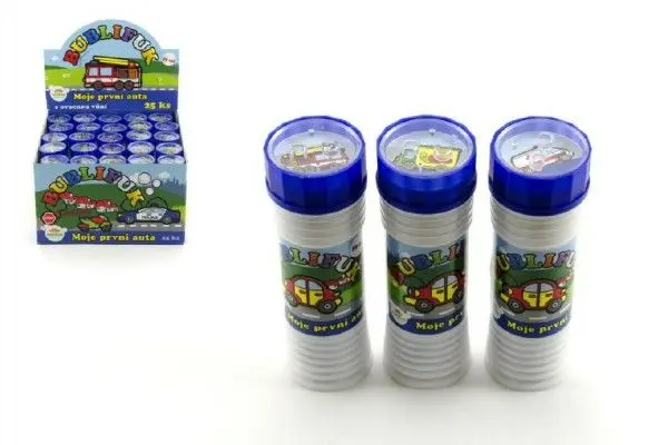Teddies Bublifuk Moje první auta 50ml 25ks v boxu