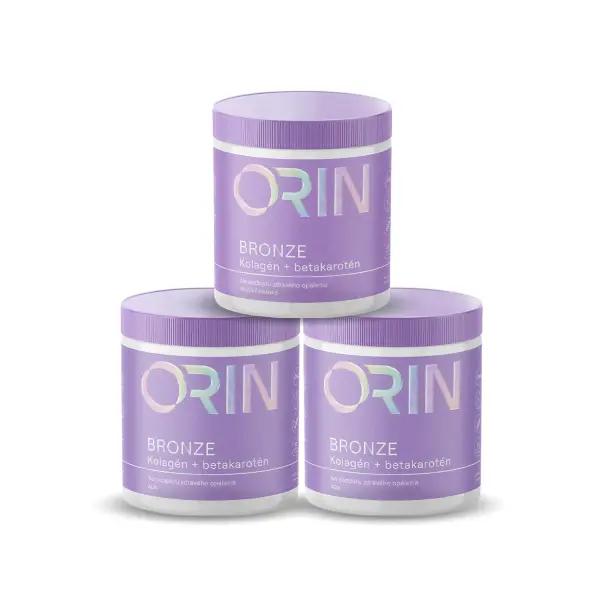 3x ORIN BRONZE kolagen s betakarotenem