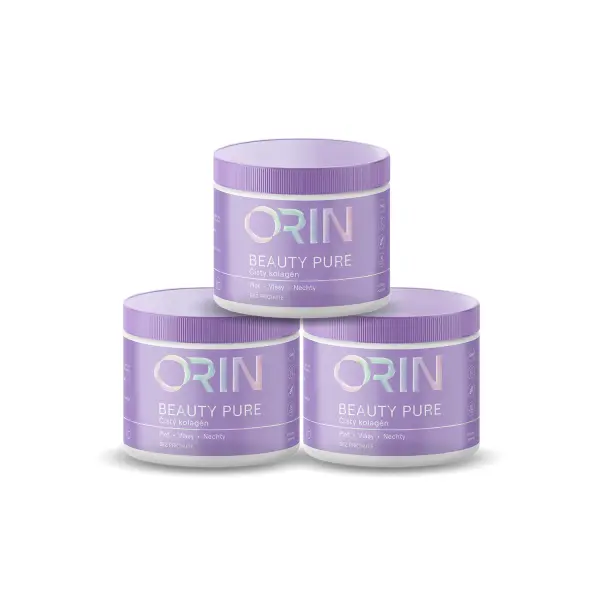 3x ORIN BEAUTY PURE neochucený kolagen
