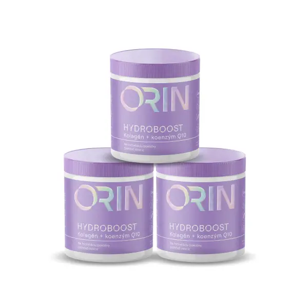 3x ORIN HYDROBOOST Kolagen s koenzymem Q10