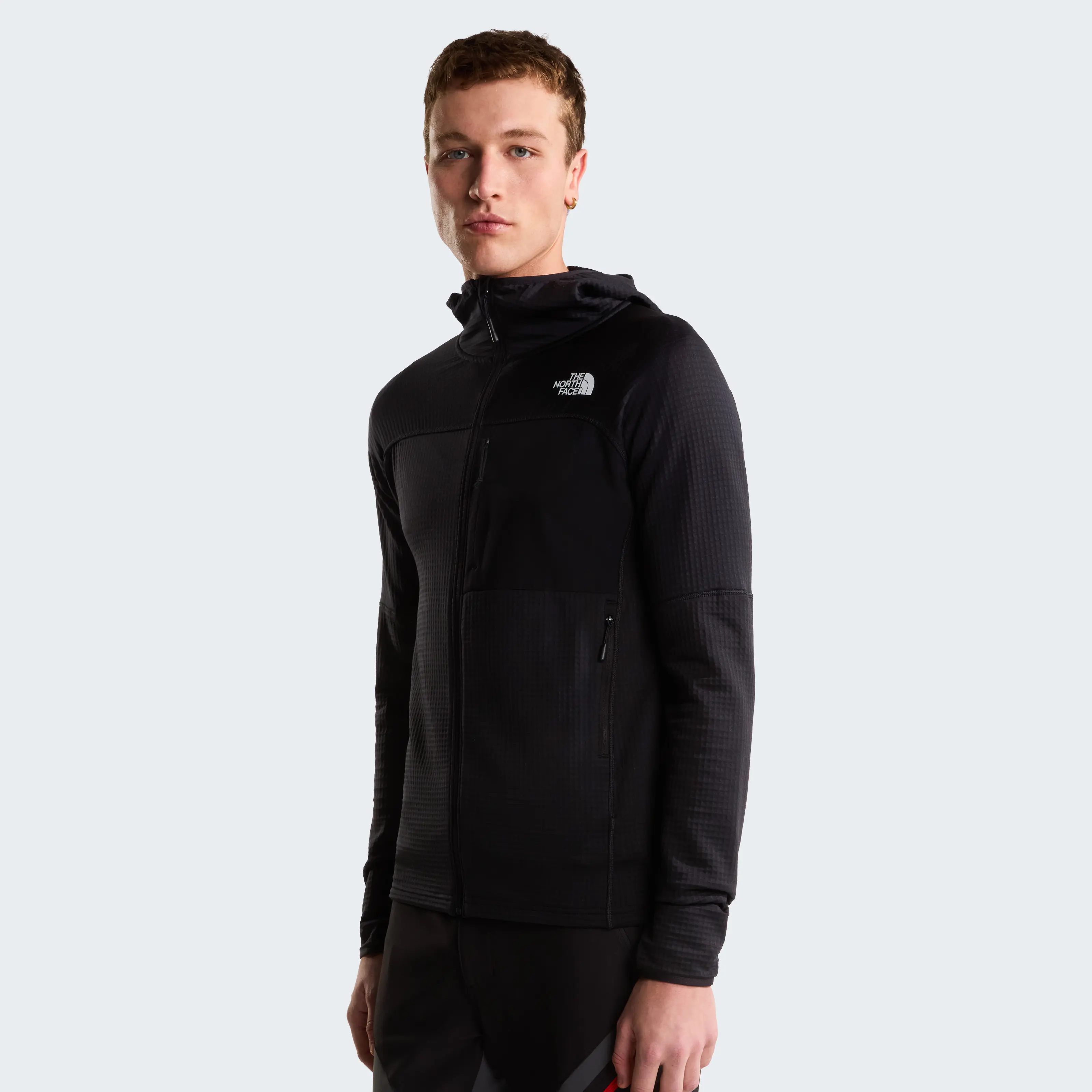 The North Face PÁNSKÁ BUNDA POLARTEC POWERGRUD STORMGAP S KAPUCÍ