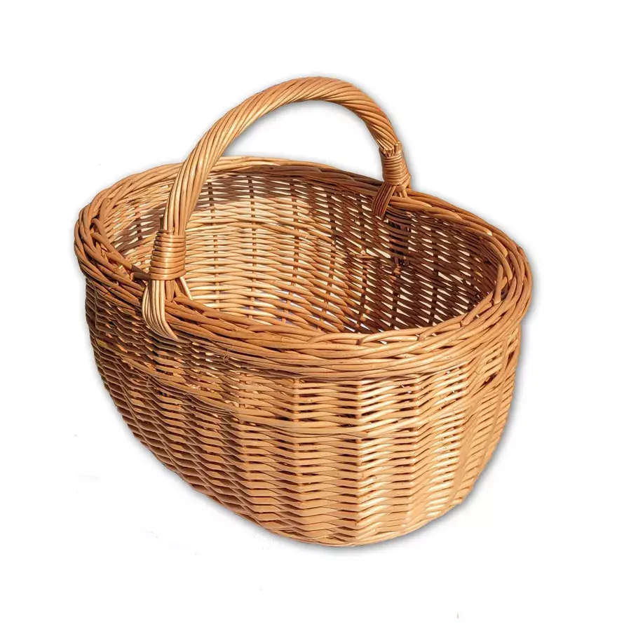 OVČÍ VĚCI Proutěný košík přírodní - 633 - 36 x 28 cm