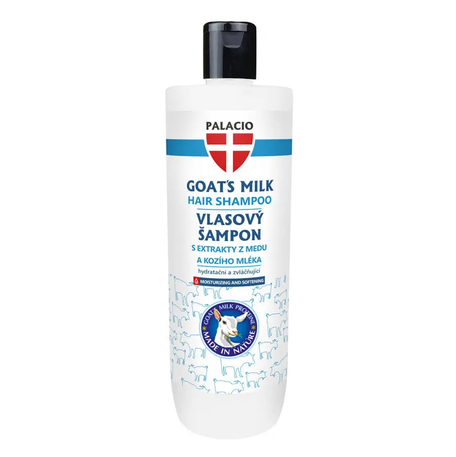 Šampon na vlasy s kozím mlékem 500 ml