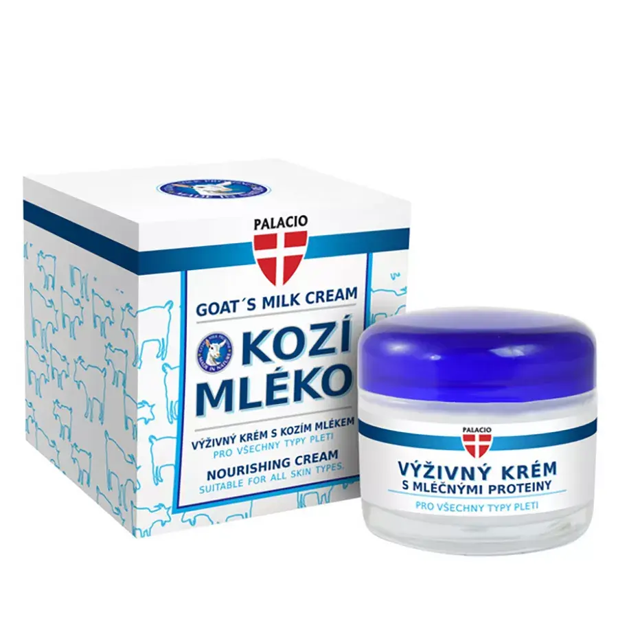 Palacio výživný krém kozí mléko pro všechny typy pleti 50 ml