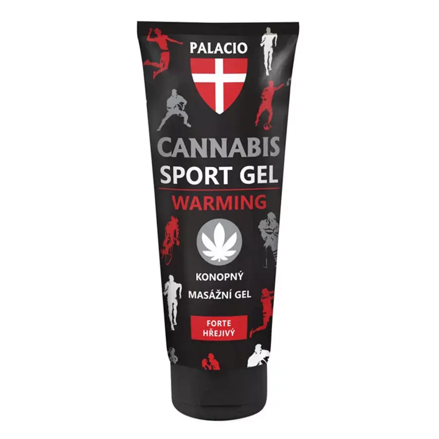 PALACIO Konopný Sport gel Forte hřejivý, 200 ml