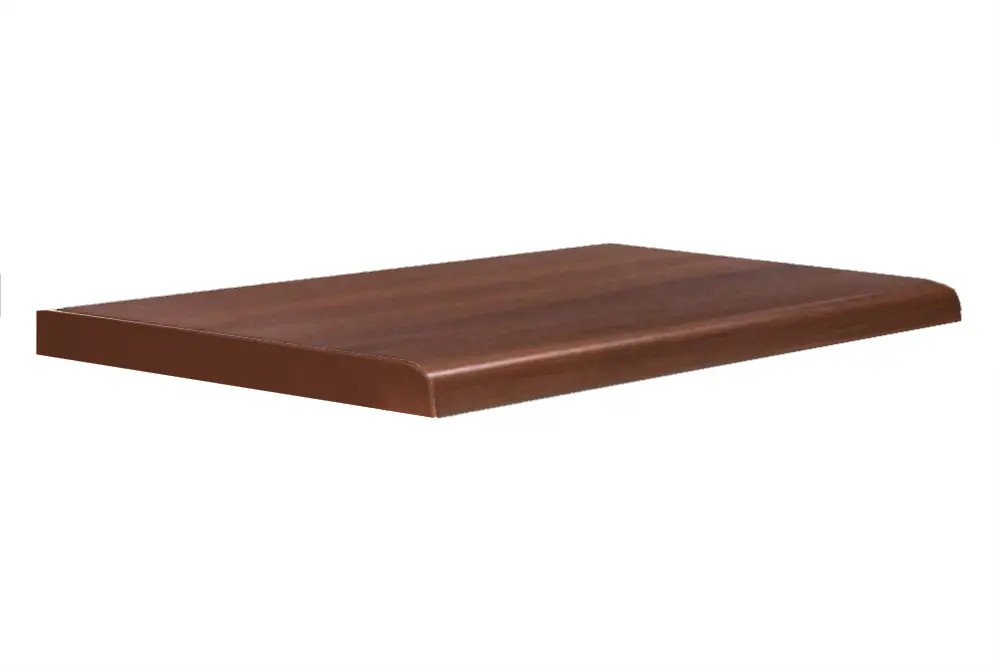 Vnitřní dřevotřískové parapety SLIM bez nosu Tmavý dub 3052 SLIM