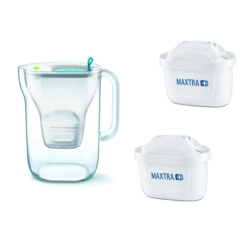 Filtrační konvice Brita Fill and Enjoy Style modrá + 2 ks Maxtra Plus