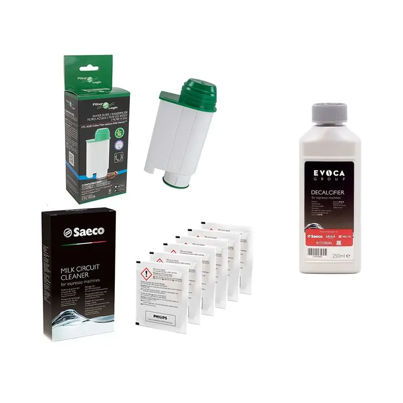 Filter Logic CFL-902B (za Brita Intenza+) +CA6700 odvápňovač 250 ml + čisticí přípravek CA6705/99