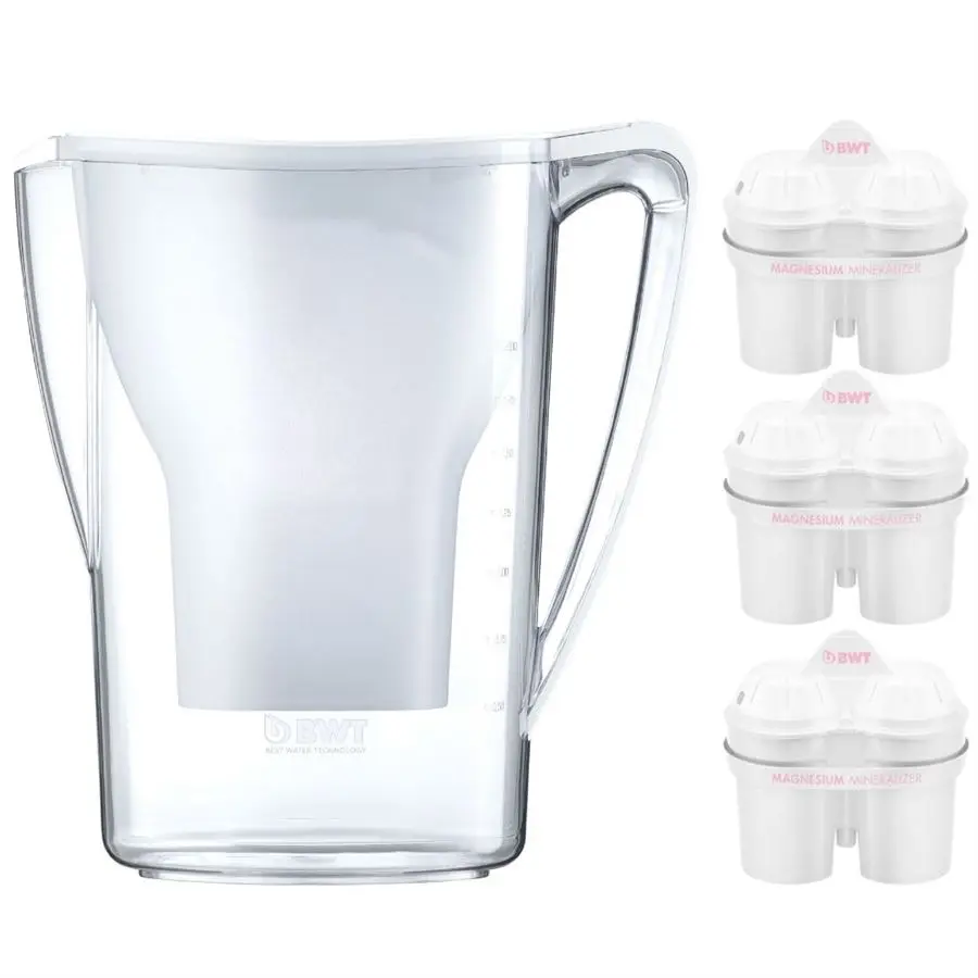 Filtrační konvice BWT PENGUIN bílá + 3 ks filtr BWT Mg2+