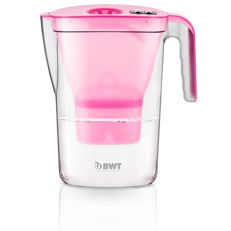 Filtrační konvice BWT VIDA růžová + 1 ks filtr BWT Mg2+
