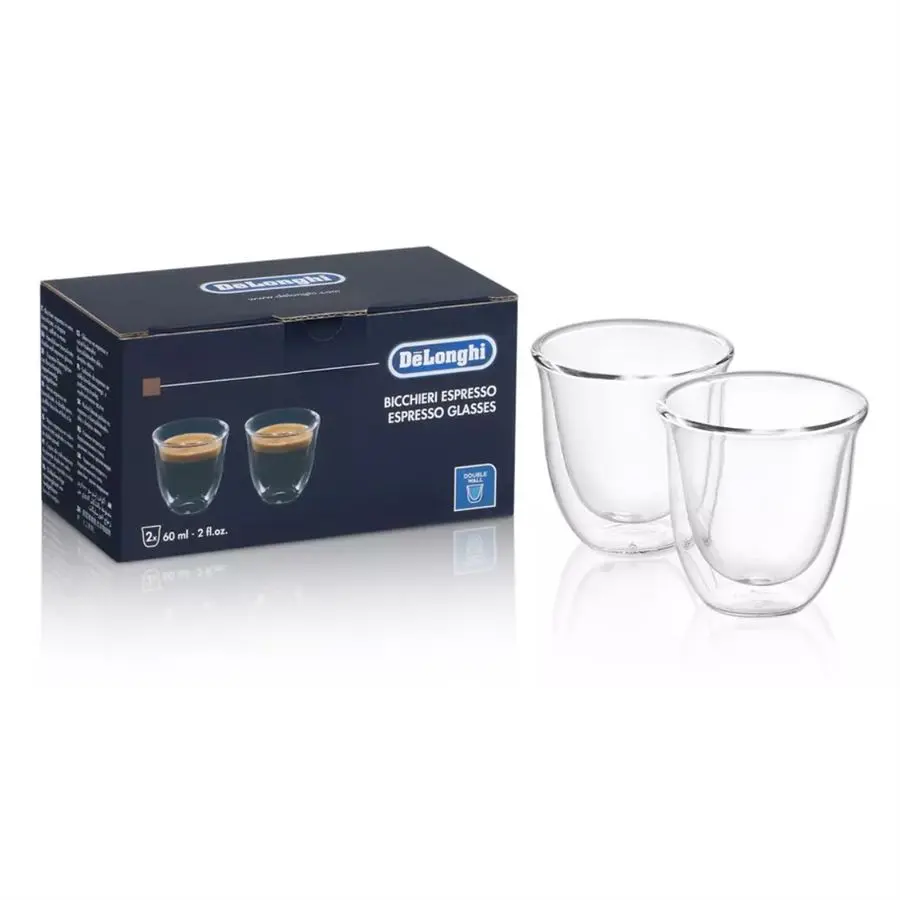 DeLonghi DLSC310 termo skleničky na espresso 60 ml 2 ks