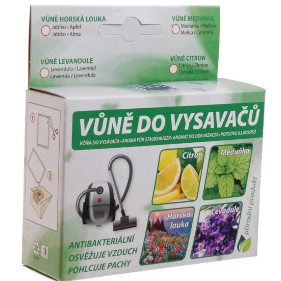 Jolly vůně do vysavače horská louka 5 ks