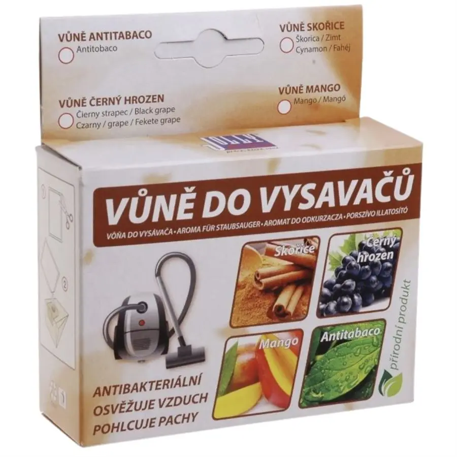 Jolly skořice vůně do vysavače 5 ks