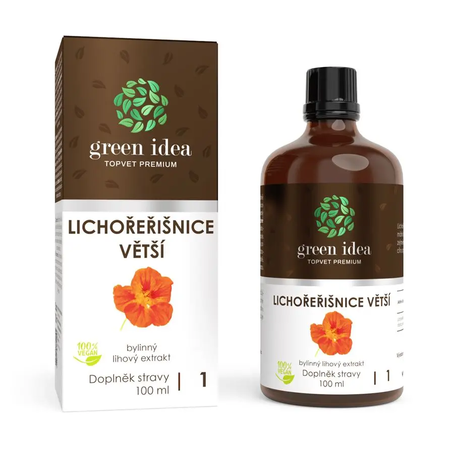 Green idea Lichořeřišnice tinktura - kapky 100 ml