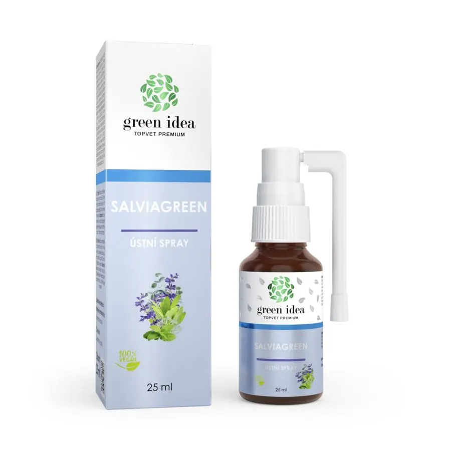 Green idea SALVIAGREEN ústní sprej 25 ml