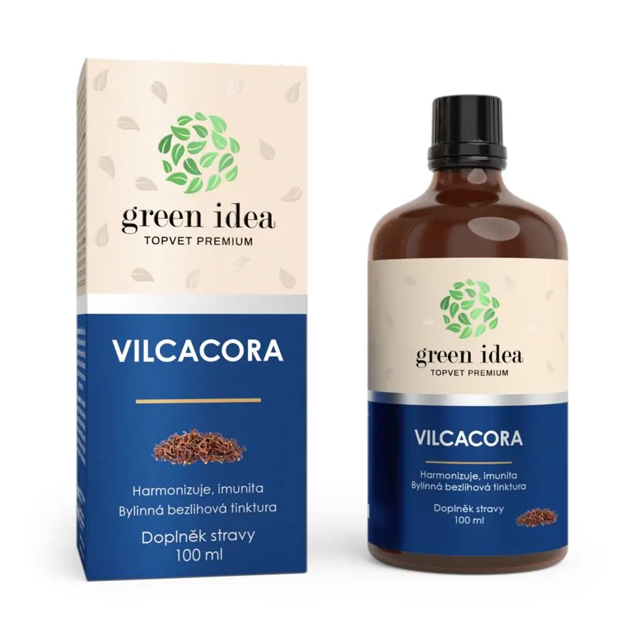 Green idea Vilcacora bezlihová tinktura 100 ml