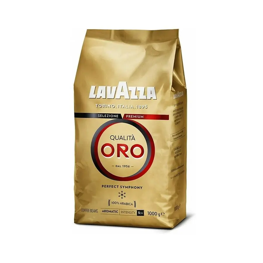 Lavazza Qualita Oro zrnková káva 1 kg (Arabica 100%)
