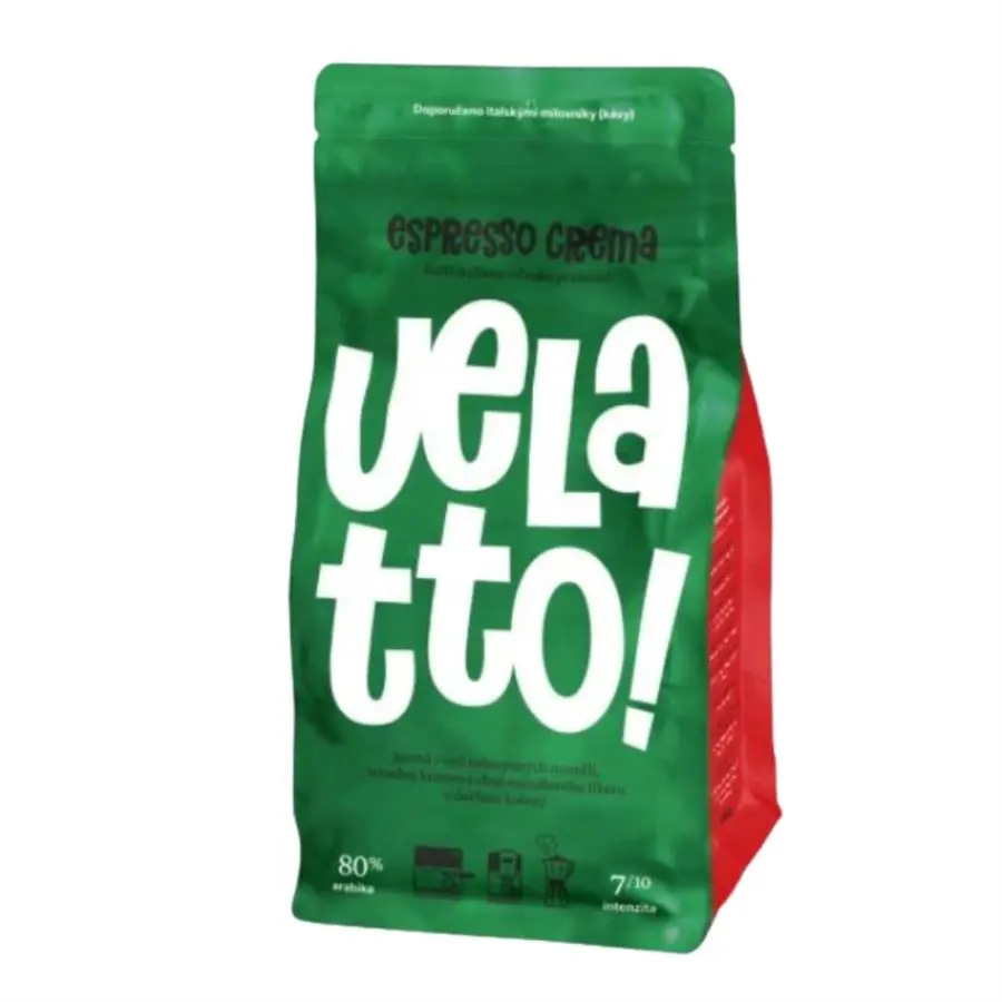 Velatto Espresso Crema zrnková káva 1 kg