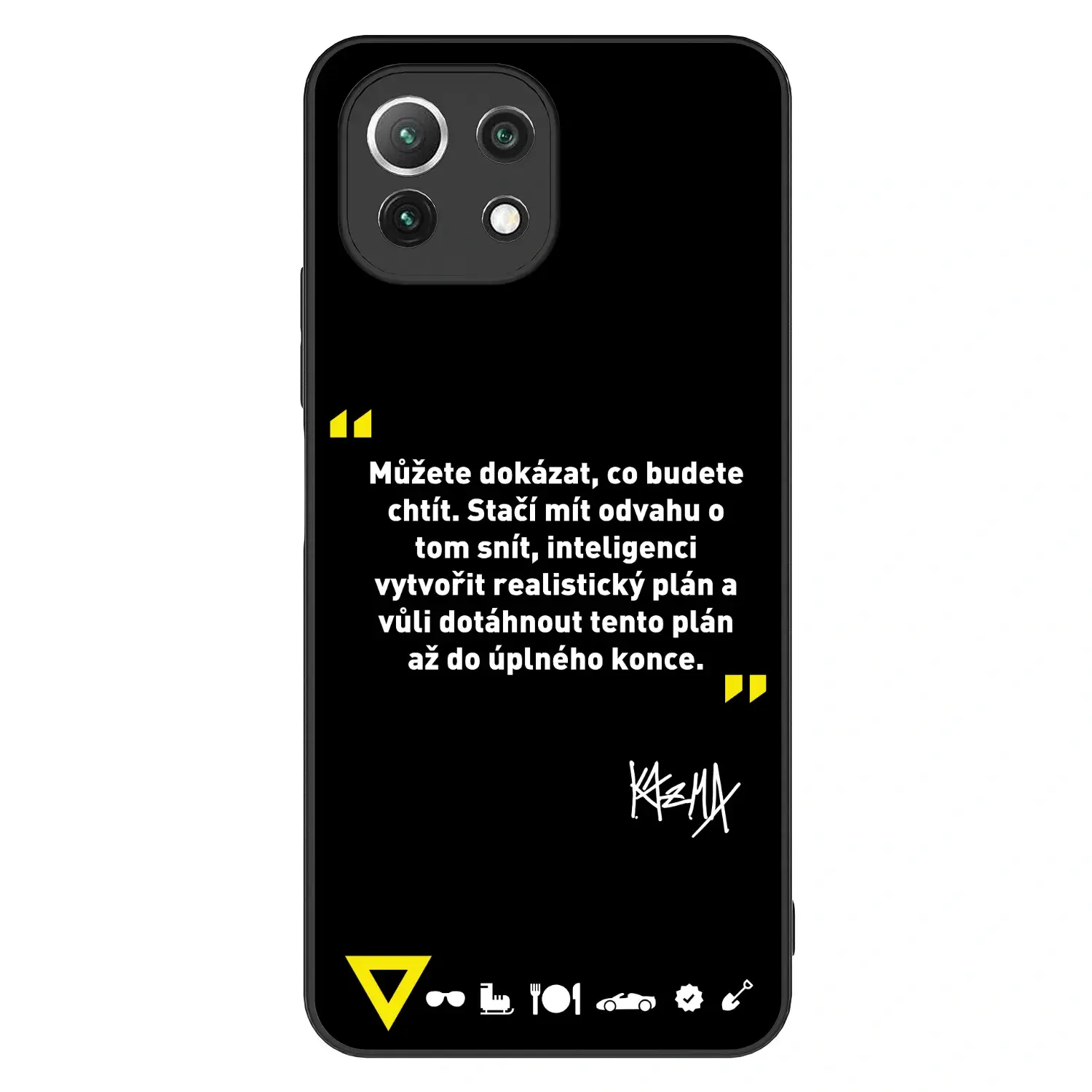 ULTIMATE CASE pro Xiaomi 11 Lite 5G NE - Kazma - MŮŽETE DOKÁZAT, CO BUDETE CHTÍT