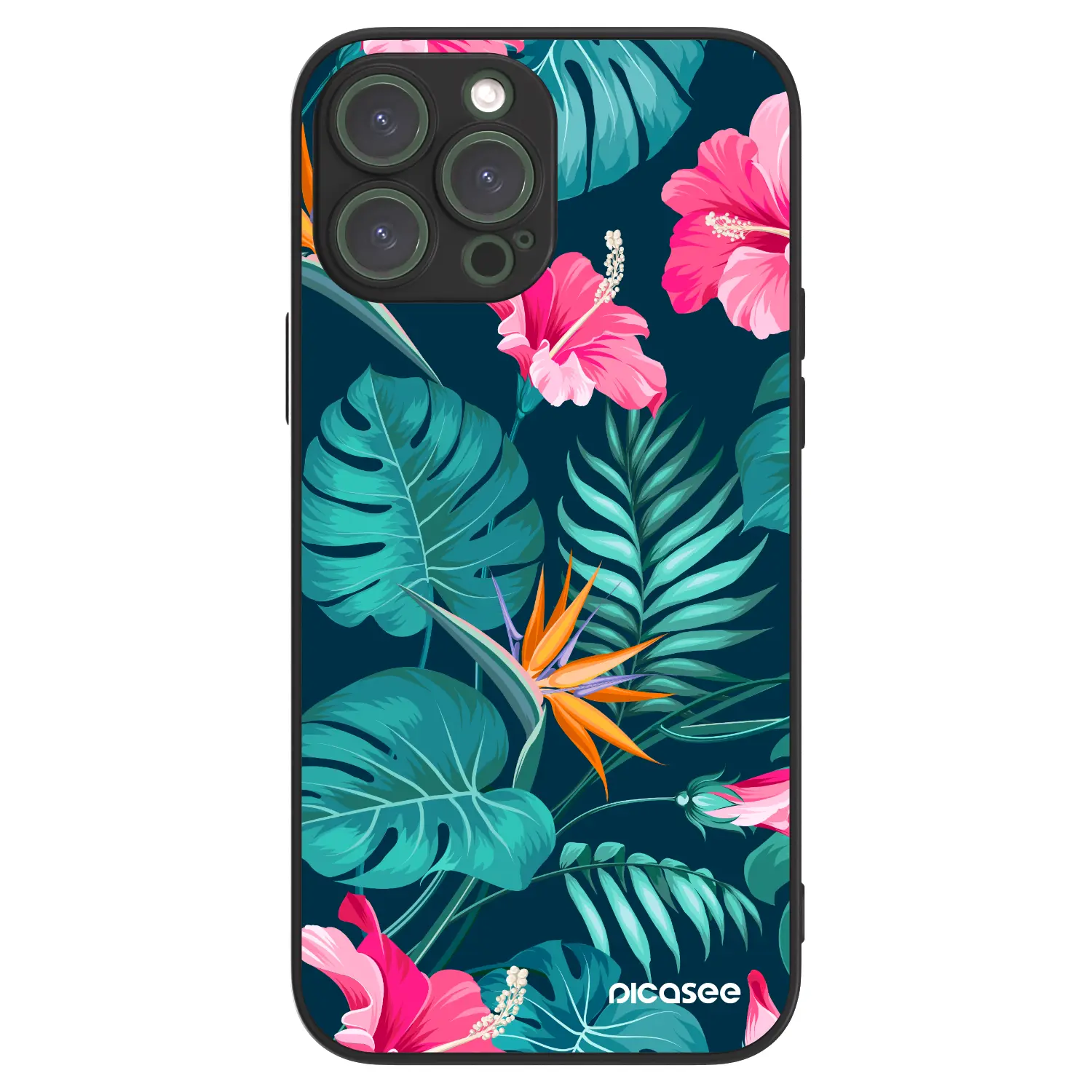 ULTIMATE CASE MagSafe pro Apple iPhone 13 Pro Max - Pink Monstera