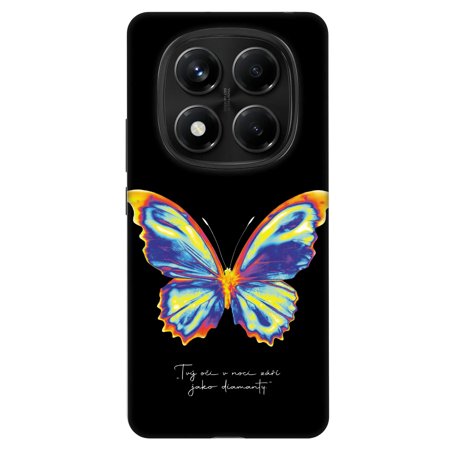 Fashion Case pro Xiaomi Redmi Note 14 Pro 4G - Diamanty Black