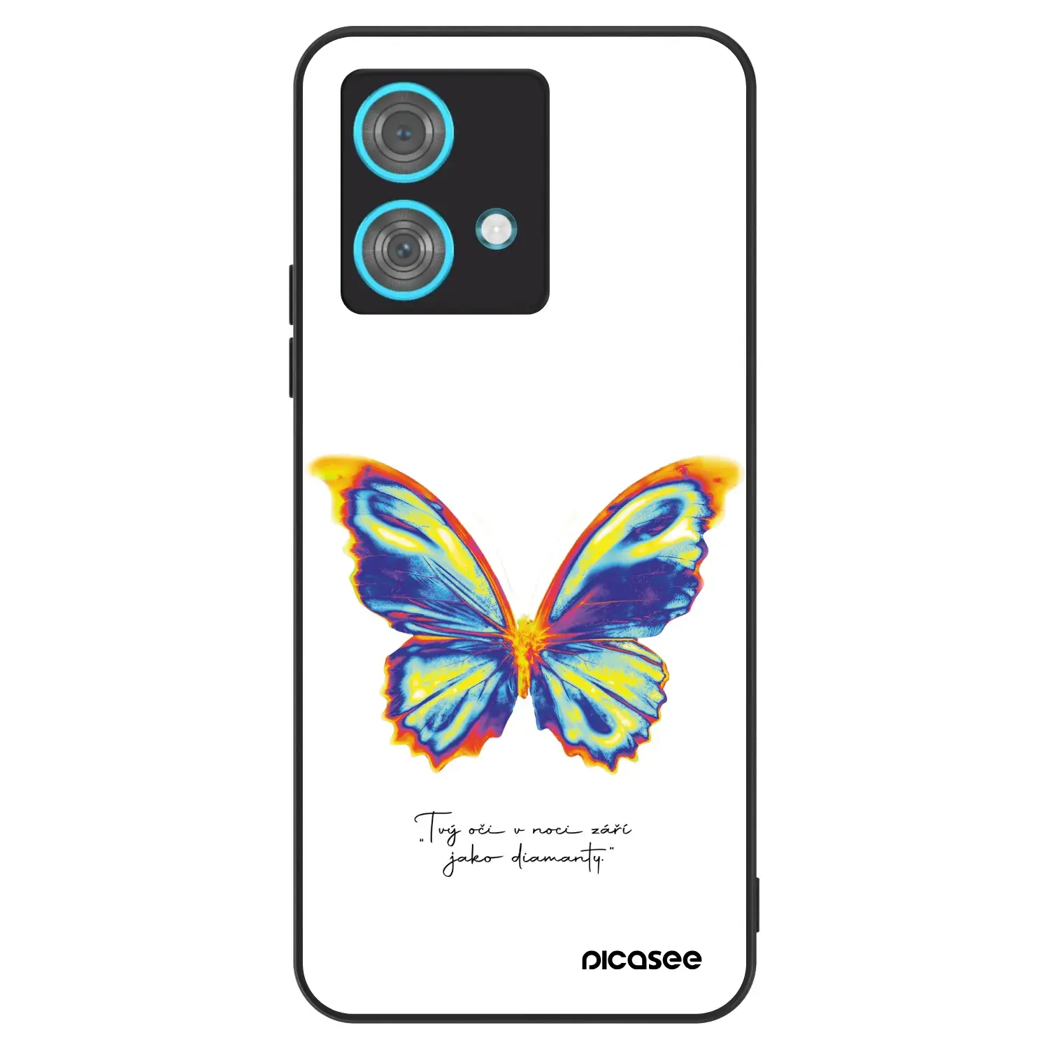 ULTIMATE CASE pro Motorola Edge 40 Neo - Diamanty White