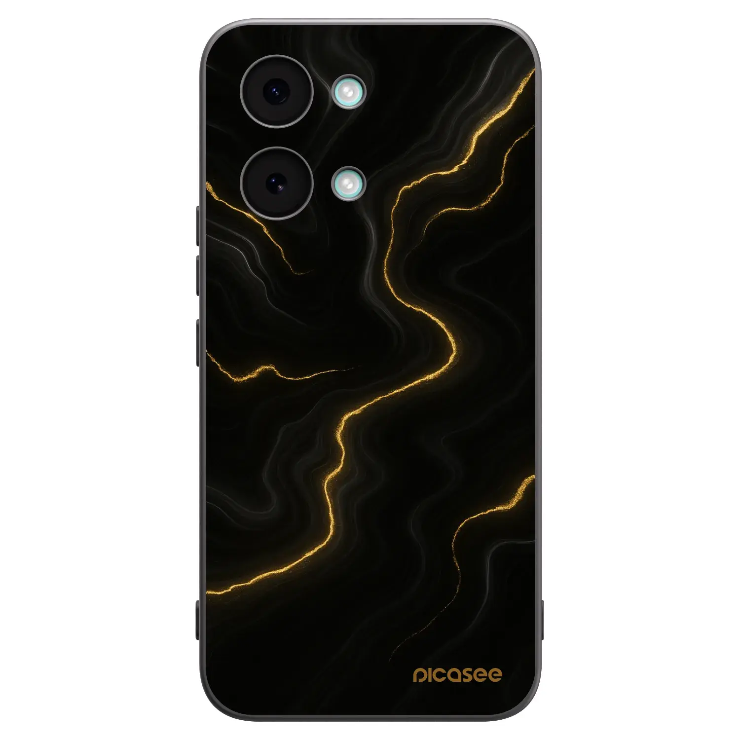Silikonový černý obal pro Xiaomi Poco X8 Pro Max - Thunder