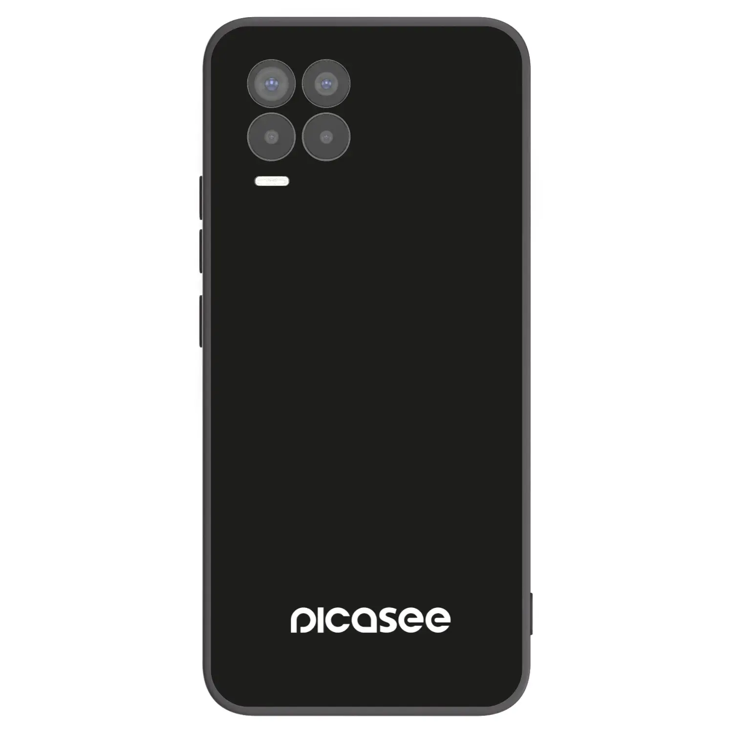 Silikonový černý obal pro Realme 8 Pro - Picasee