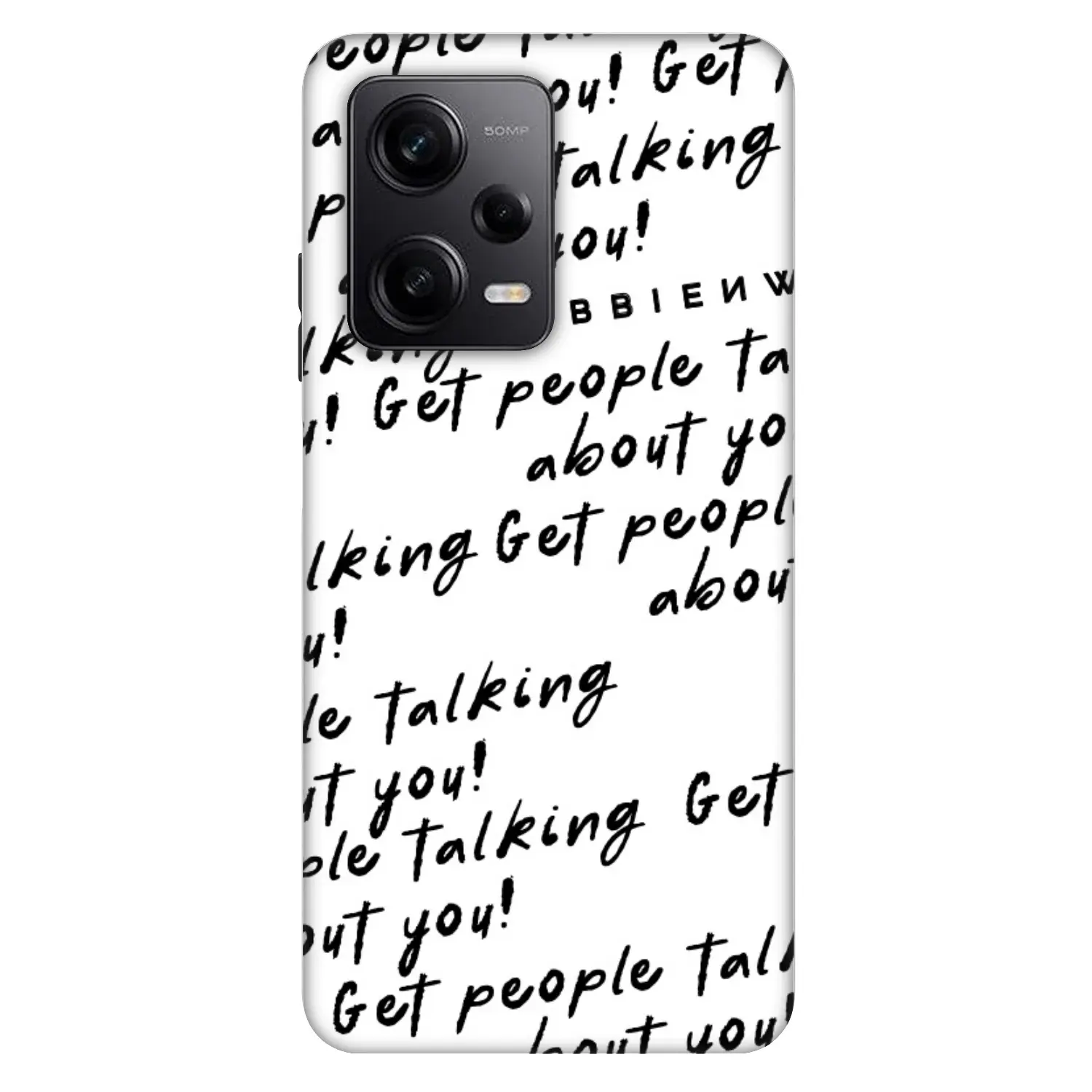Fashion Case pro Xiaomi Redmi Note 12 Pro+ 5G - GET PEOPLE TALK ABOUT YOU