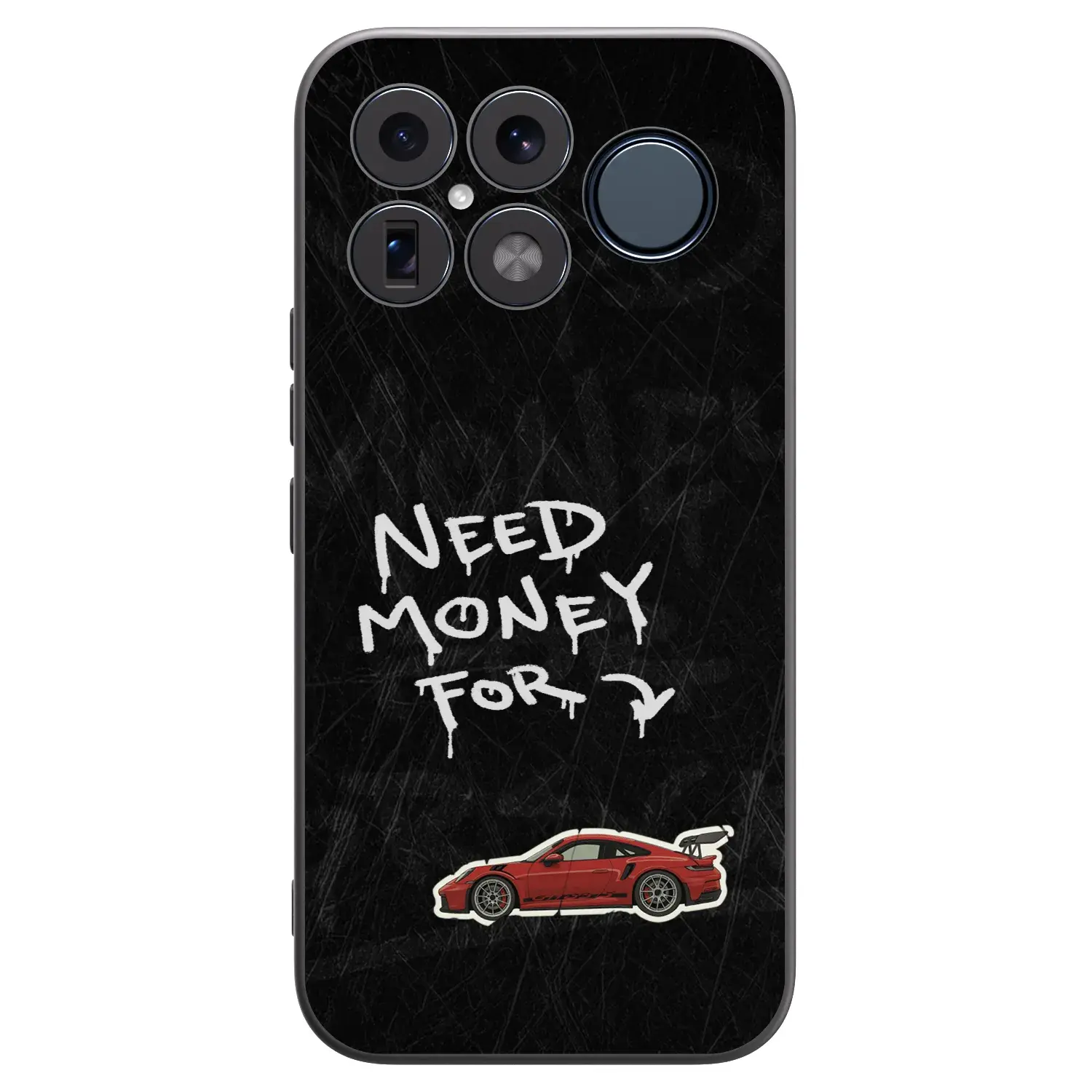 Silikonový černý obal pro Xiaomi Poco F8 Ultra - Track Mode