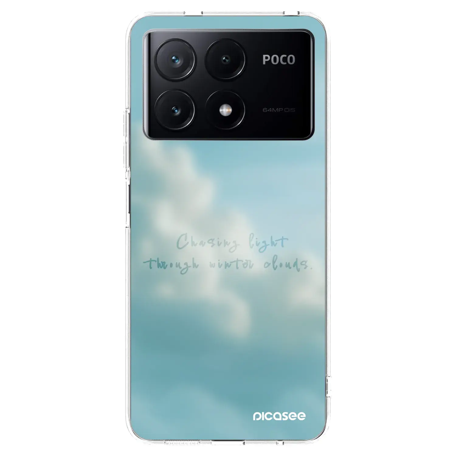 Silikonový průhledný obal pro Xiaomi Poco X6 Pro - CHASiNG LIGHT