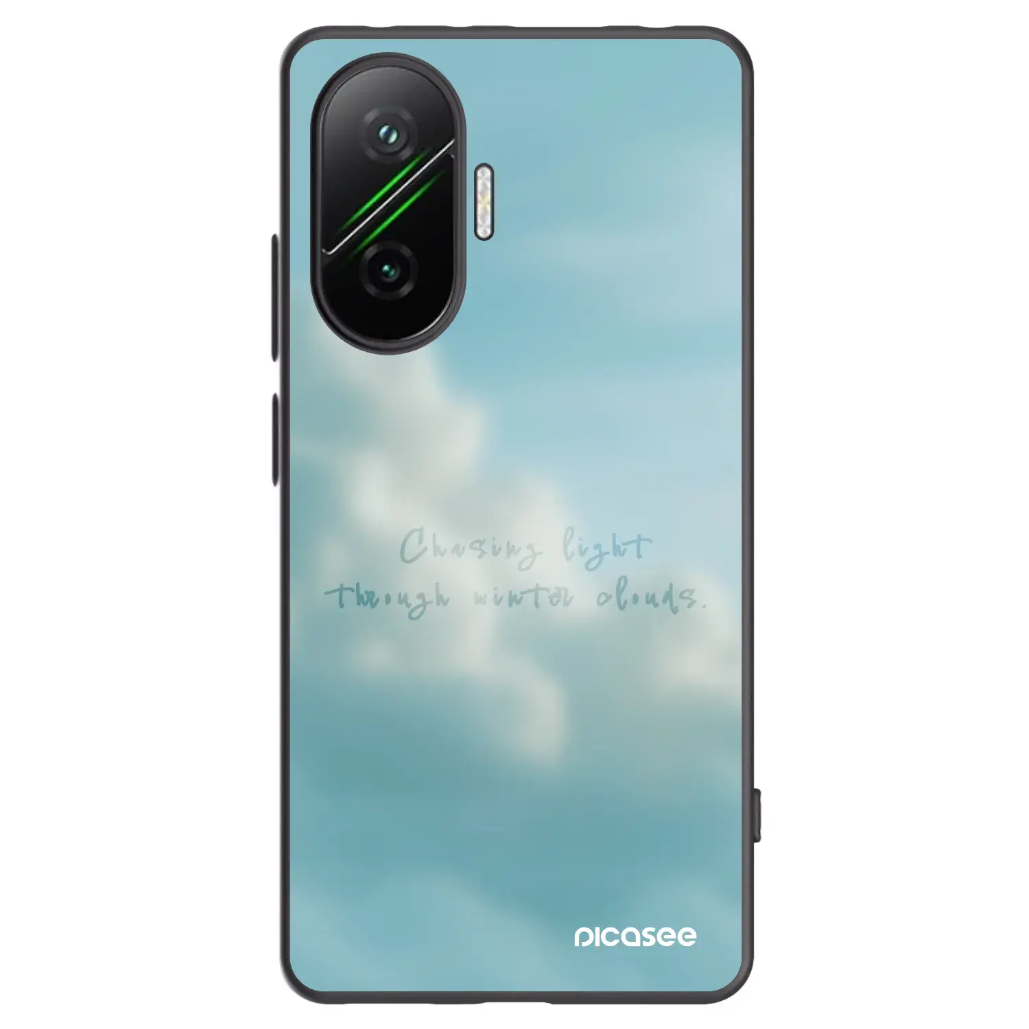 Silikonový černý obal pro Xiaomi Poco F7 5G - CHASiNG LIGHT