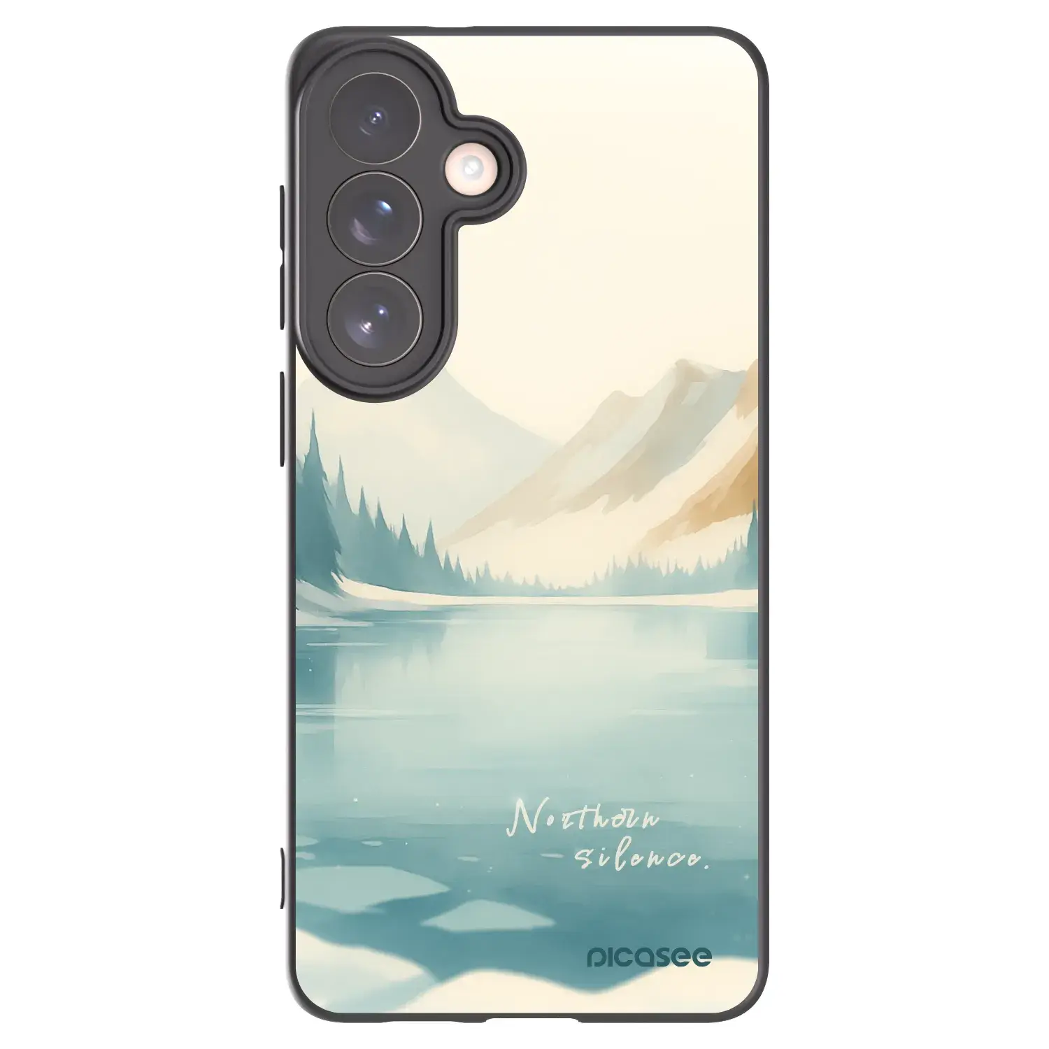 Silikonový černý obal pro Samsung Galaxy S26+ - NOTHERN SILENCE