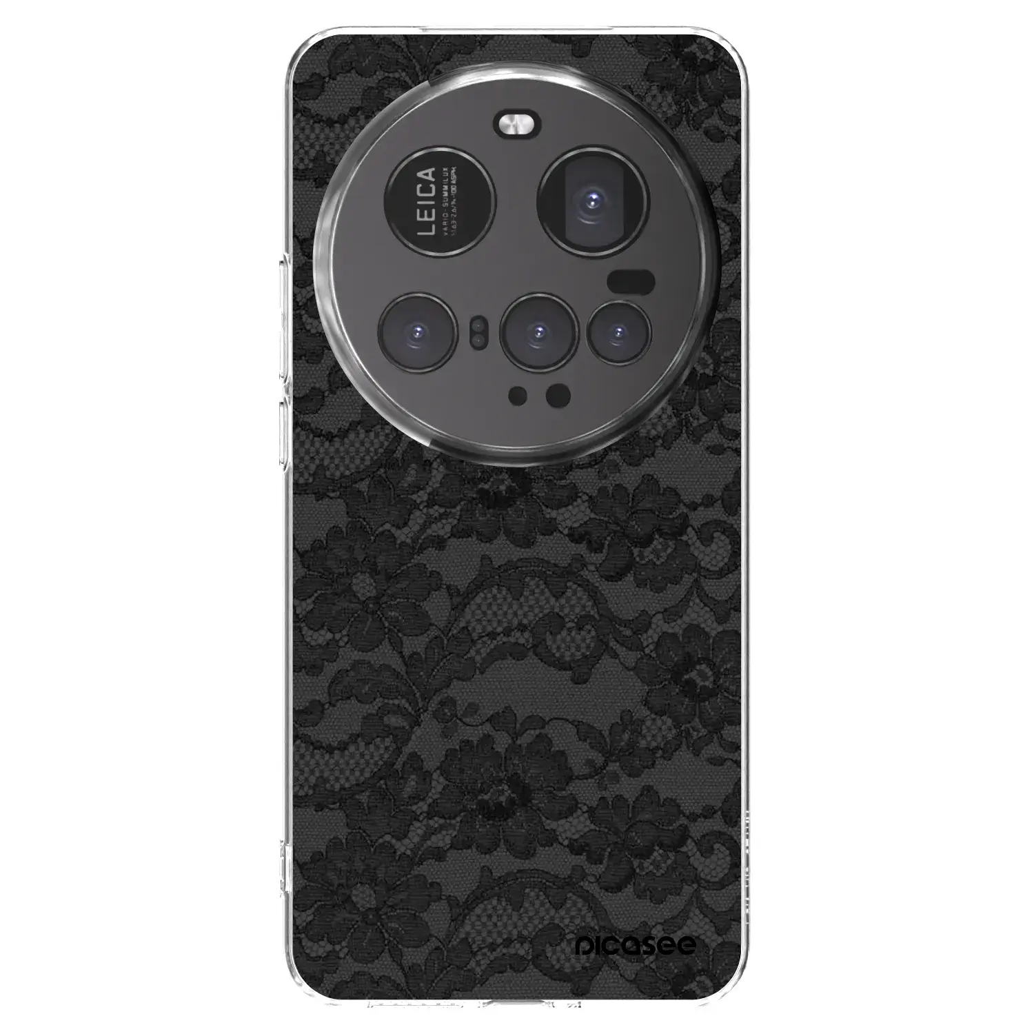 Silikonový průhledný obal pro Xiaomi 15 Ultra - Dark Elegance