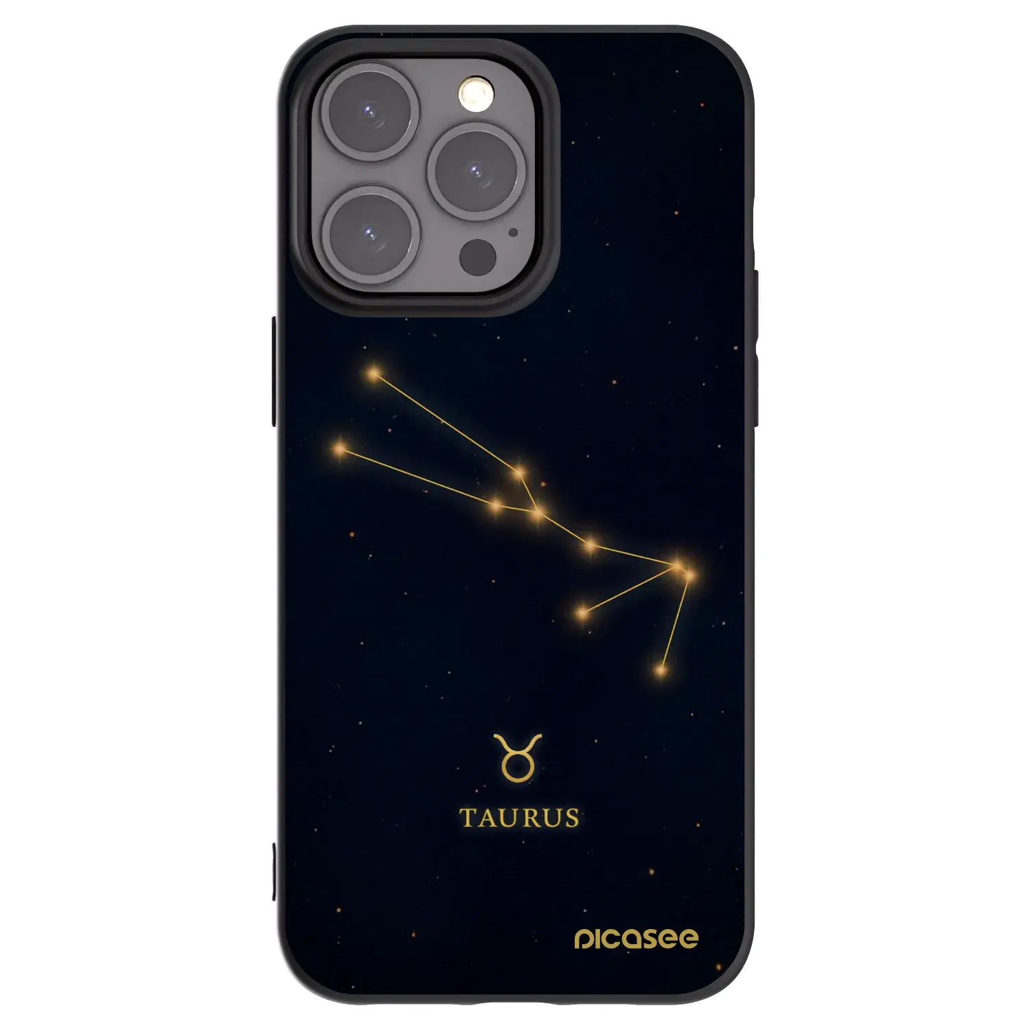 Silikonový černý obal pro Apple iPhone 15 Pro Max - TAURUS