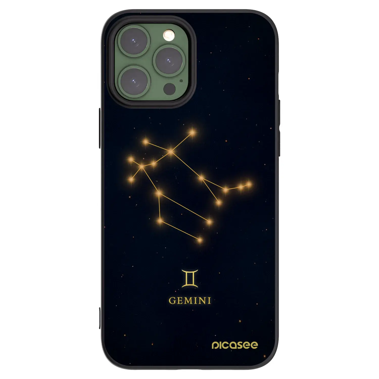 Silikonový černý obal pro Apple iPhone 13 Pro Max - GEMINI