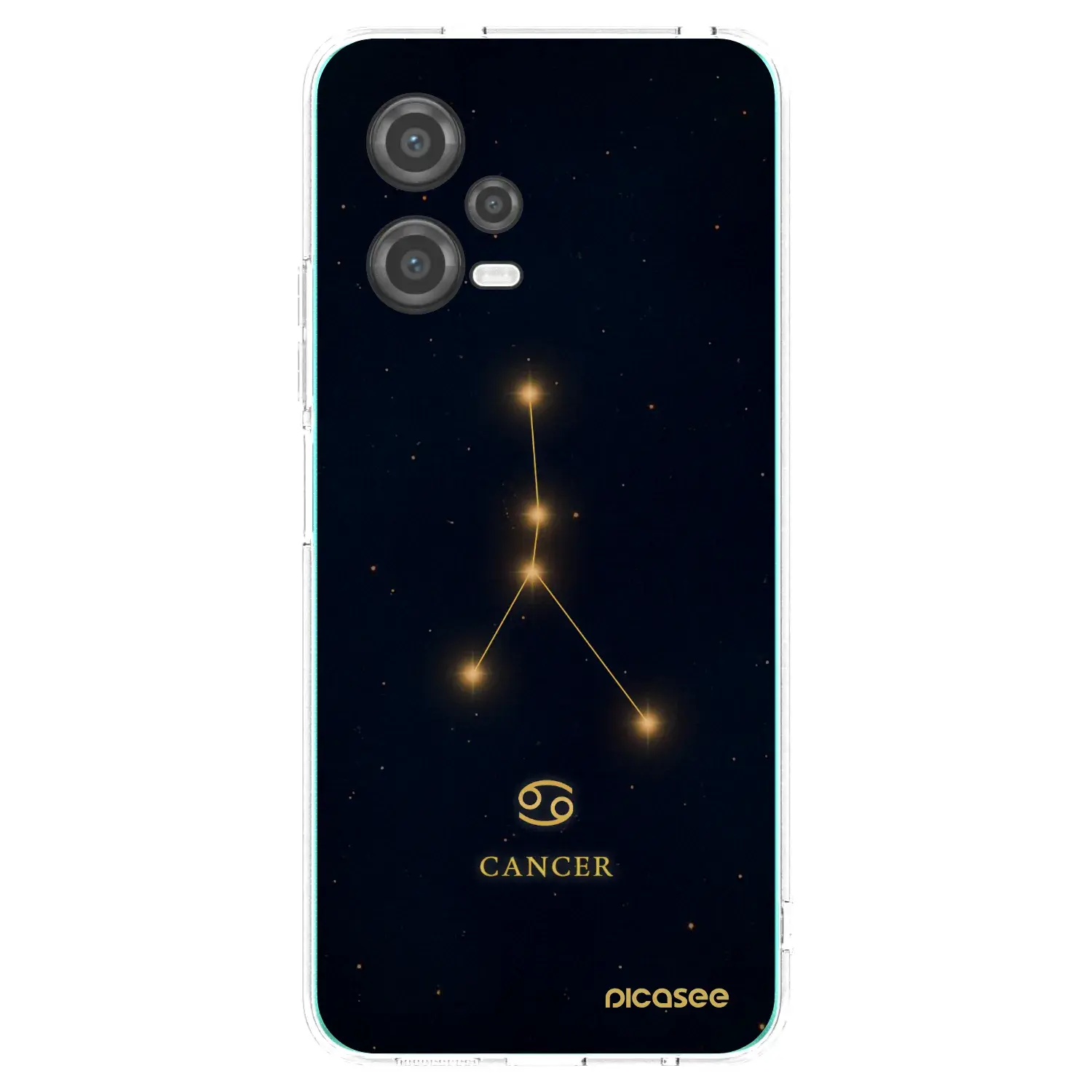 Silikonový průhledný obal pro Xiaomi Poco X5 - CANCER