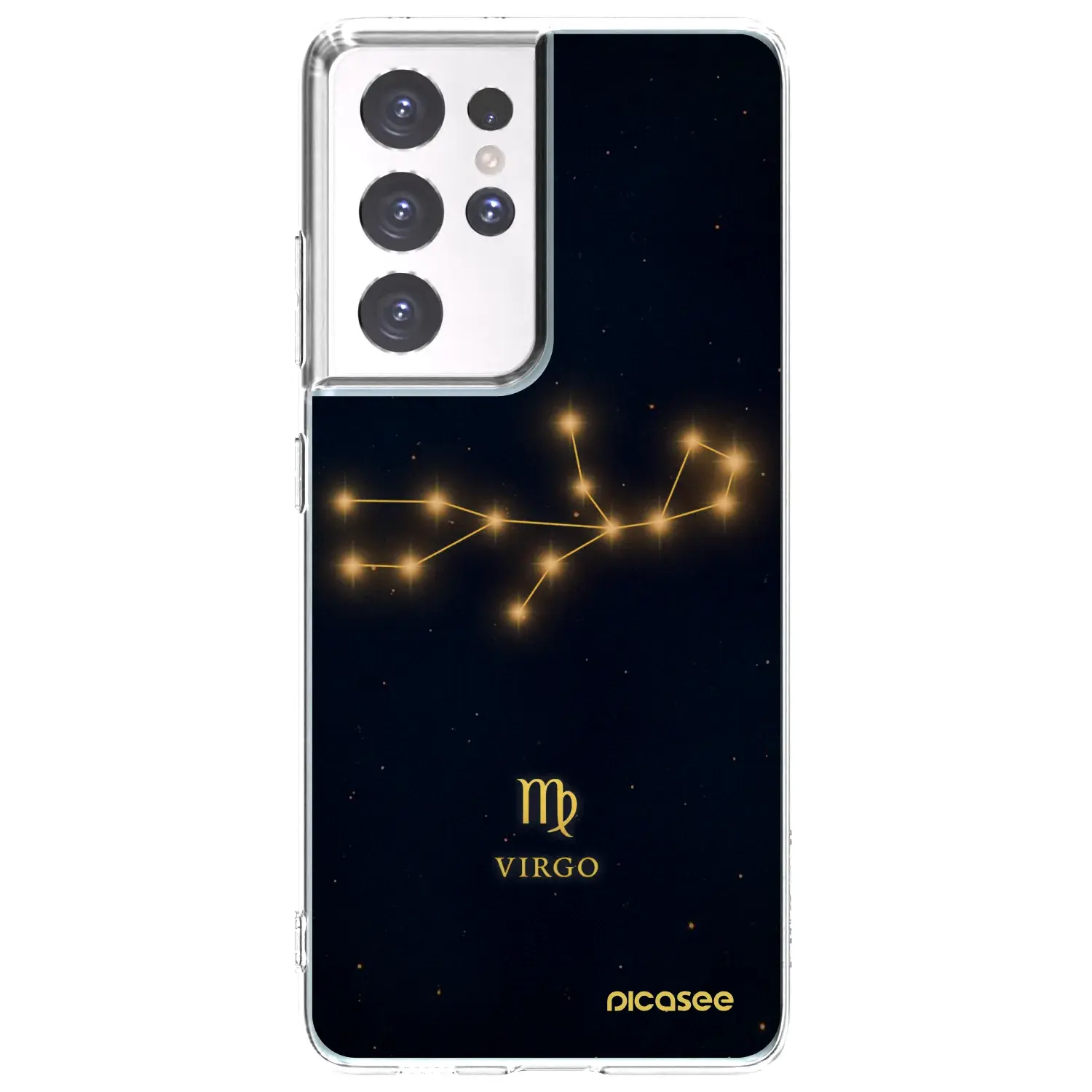 Silikonový průhledný obal pro Samsung Galaxy S21 Ultra 5G G998B - VIRGO
