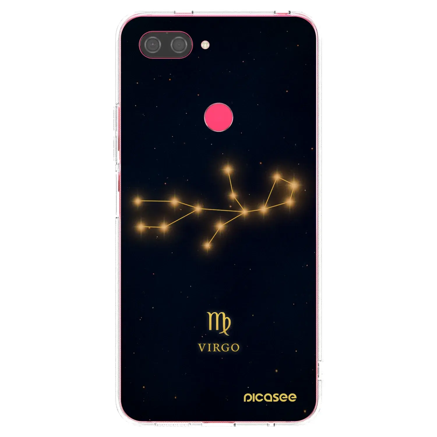 Silikonový průhledný obal pro Xiaomi Mi 8 Lite - VIRGO