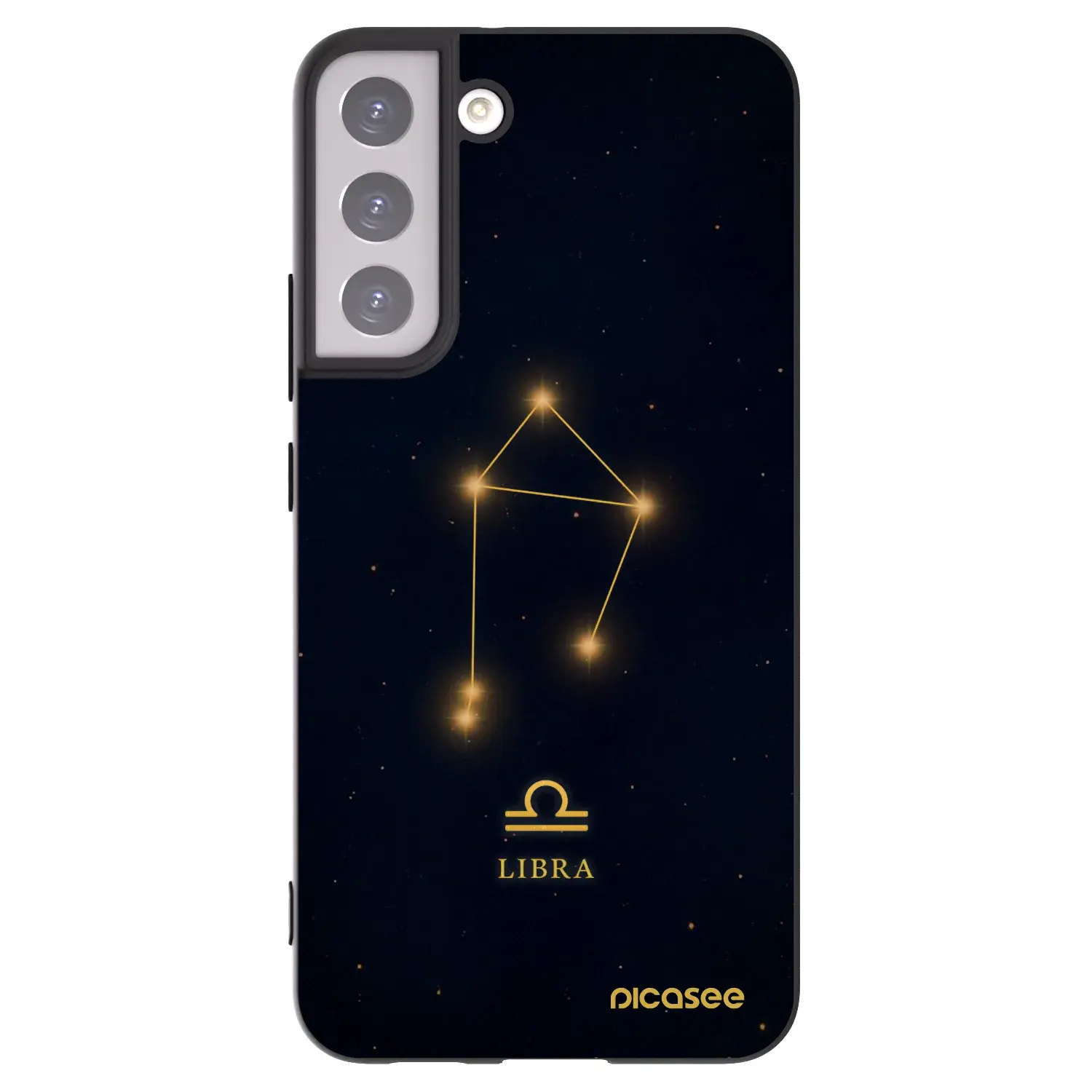 Silikonový černý obal pro Samsung Galaxy S22+ 5G - LIBRA