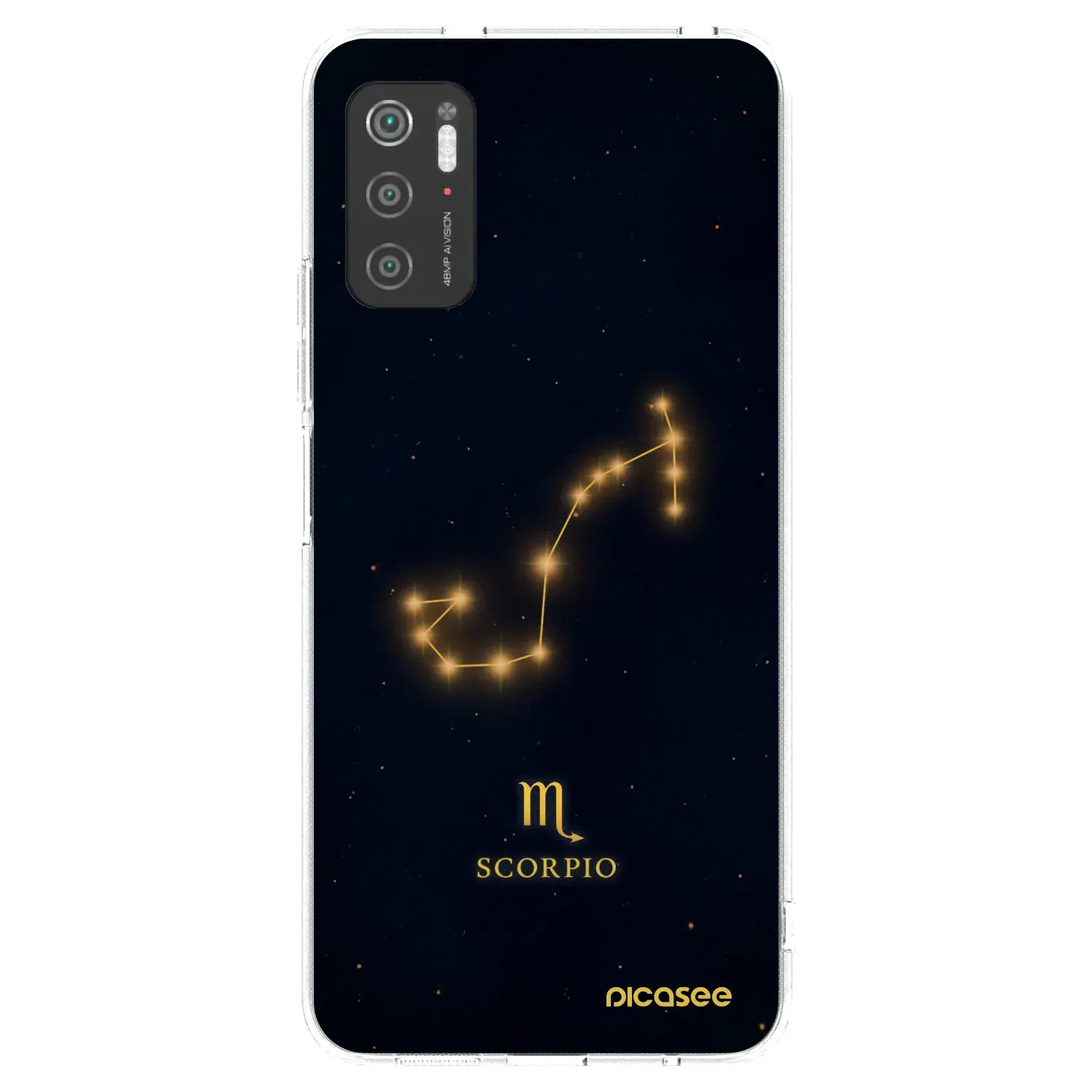 Silikonový průhledný obal pro Xiaomi Poco M3 Pro 5G - SCORPIO