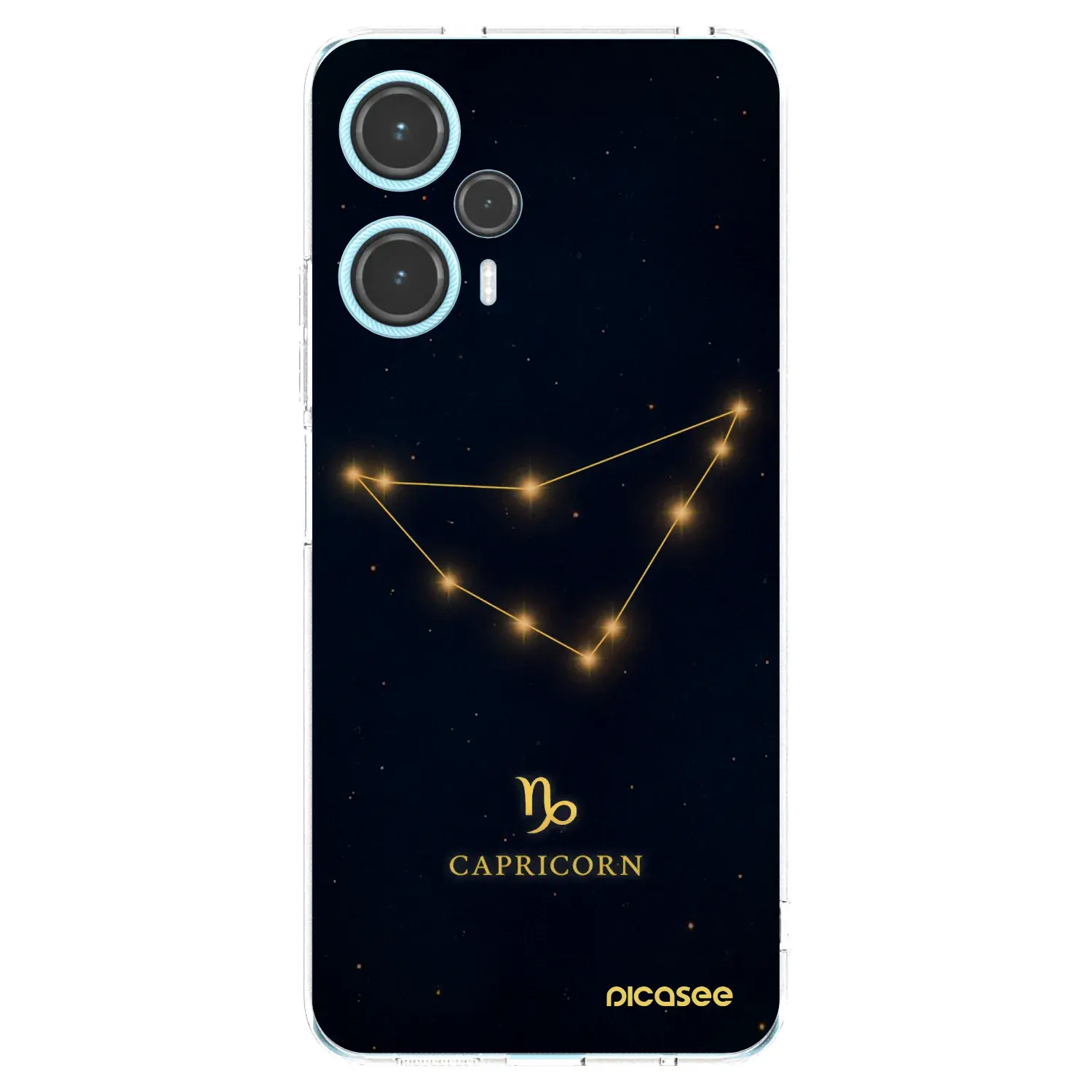 Silikonový průhledný obal pro Xiaomi Poco F5 - CAPRICORN