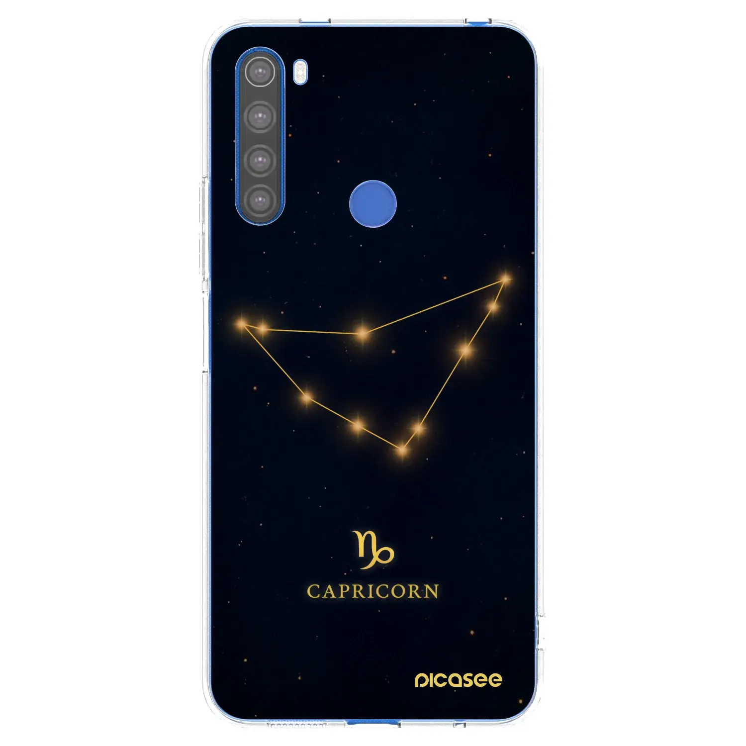 Silikonový průhledný obal pro Xiaomi Redmi Note 8T - CAPRICORN