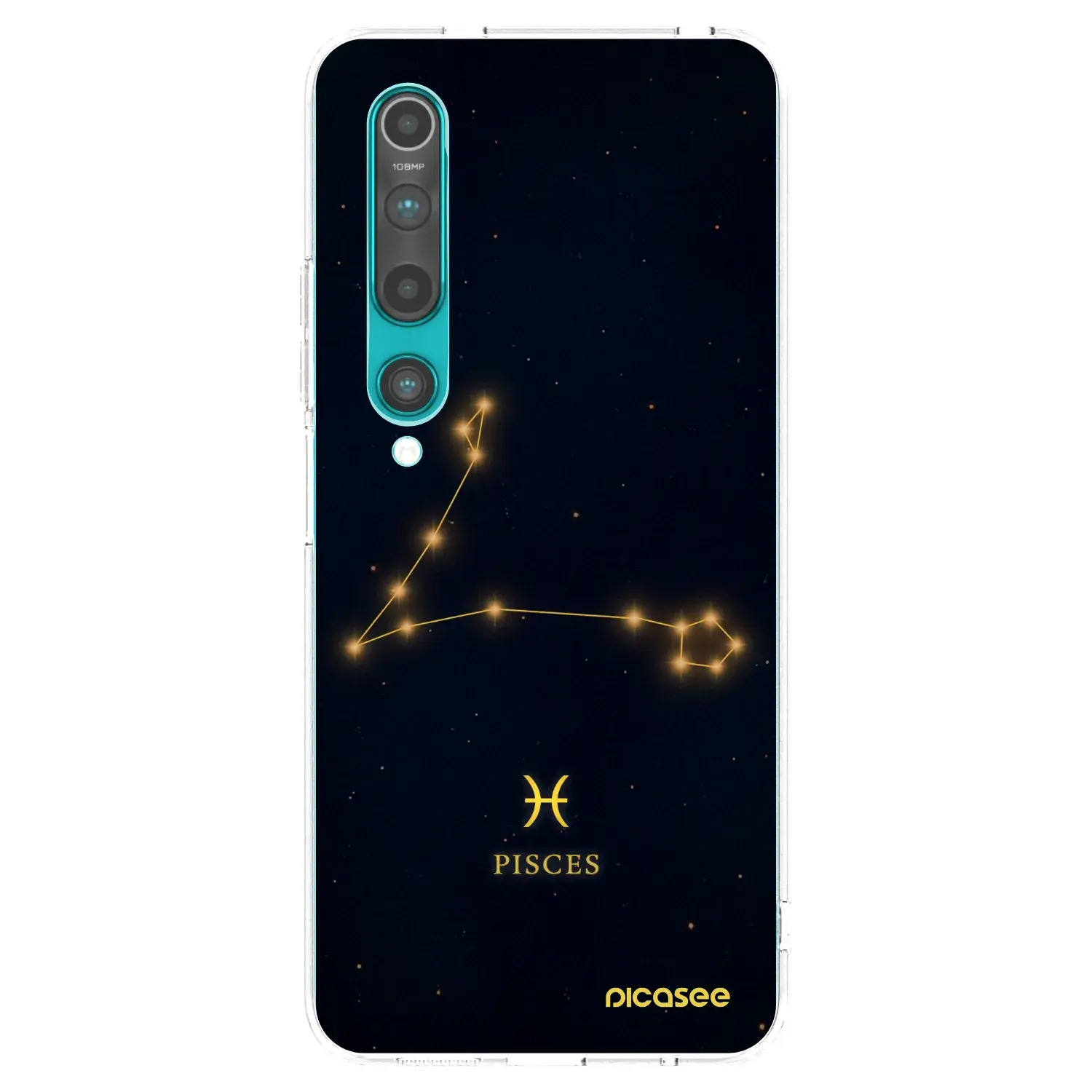 Silikonový průhledný obal pro Xiaomi Mi 10 - PISCES