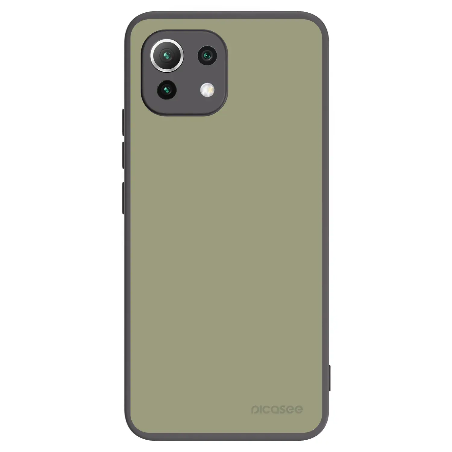 Silikonový černý obal pro Xiaomi 11 Lite 5G NE - Dewy Dawn