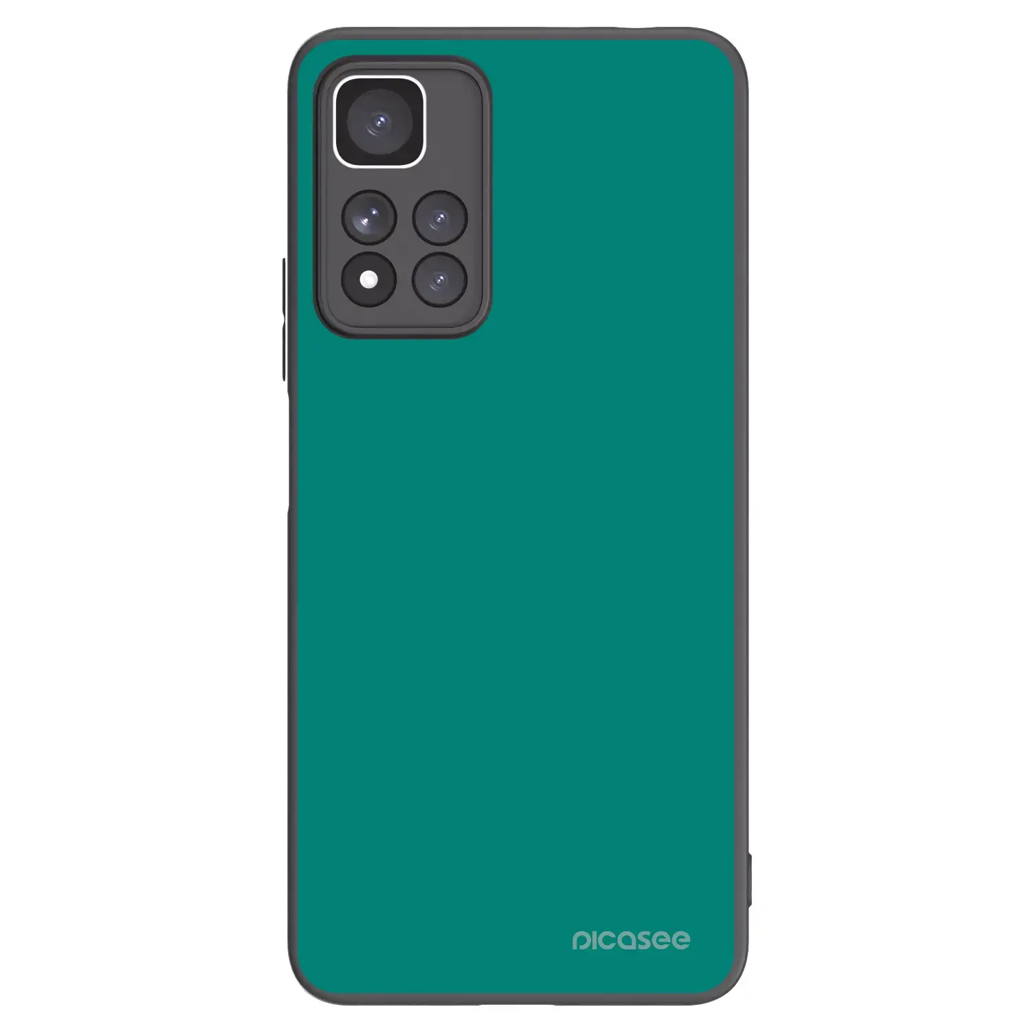 Silikonový černý obal pro Xiaomi Redmi Note 11 Pro+ 5G - Emerald Mist