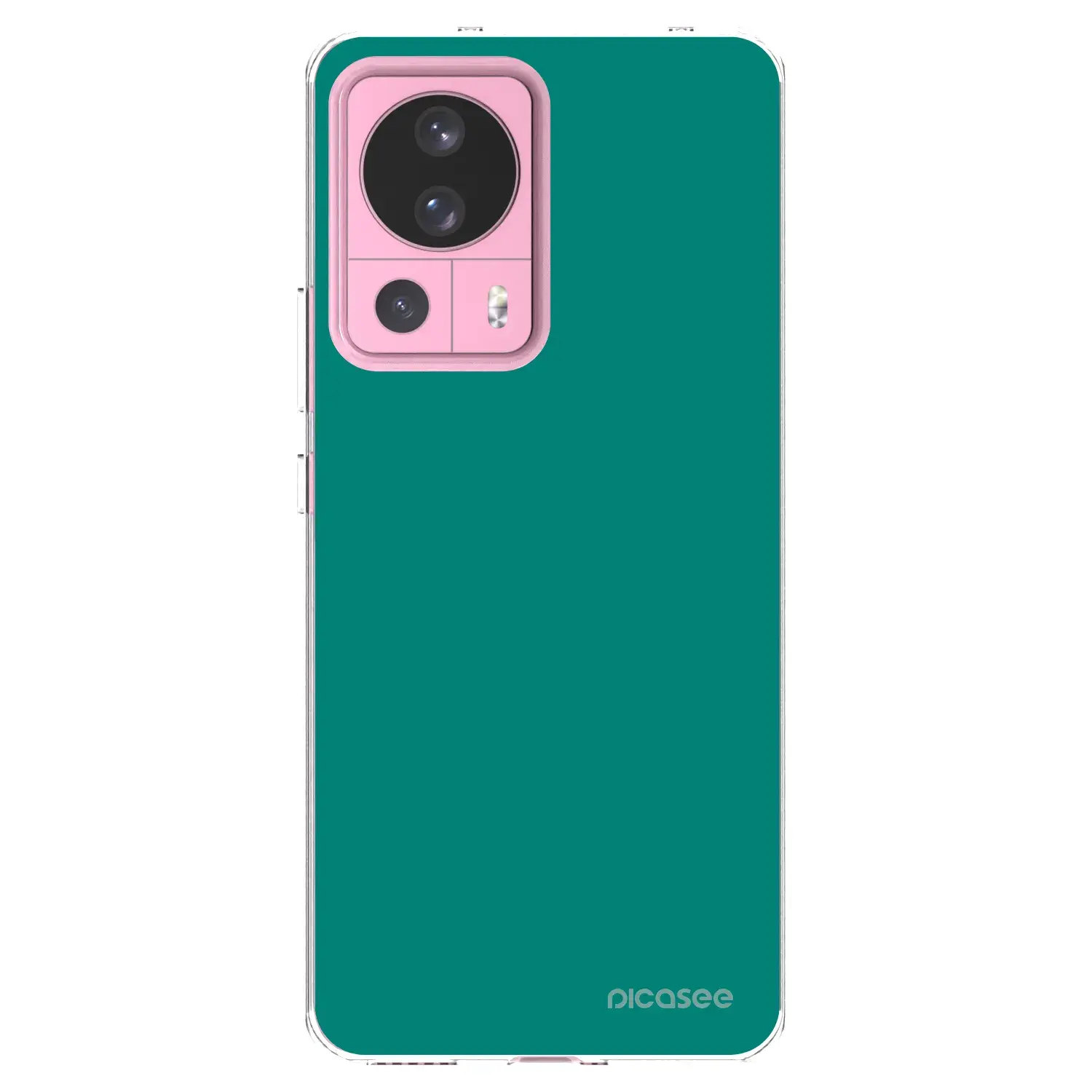 Silikonový průhledný obal pro Xiaomi 13 Lite - Emerald Mist
