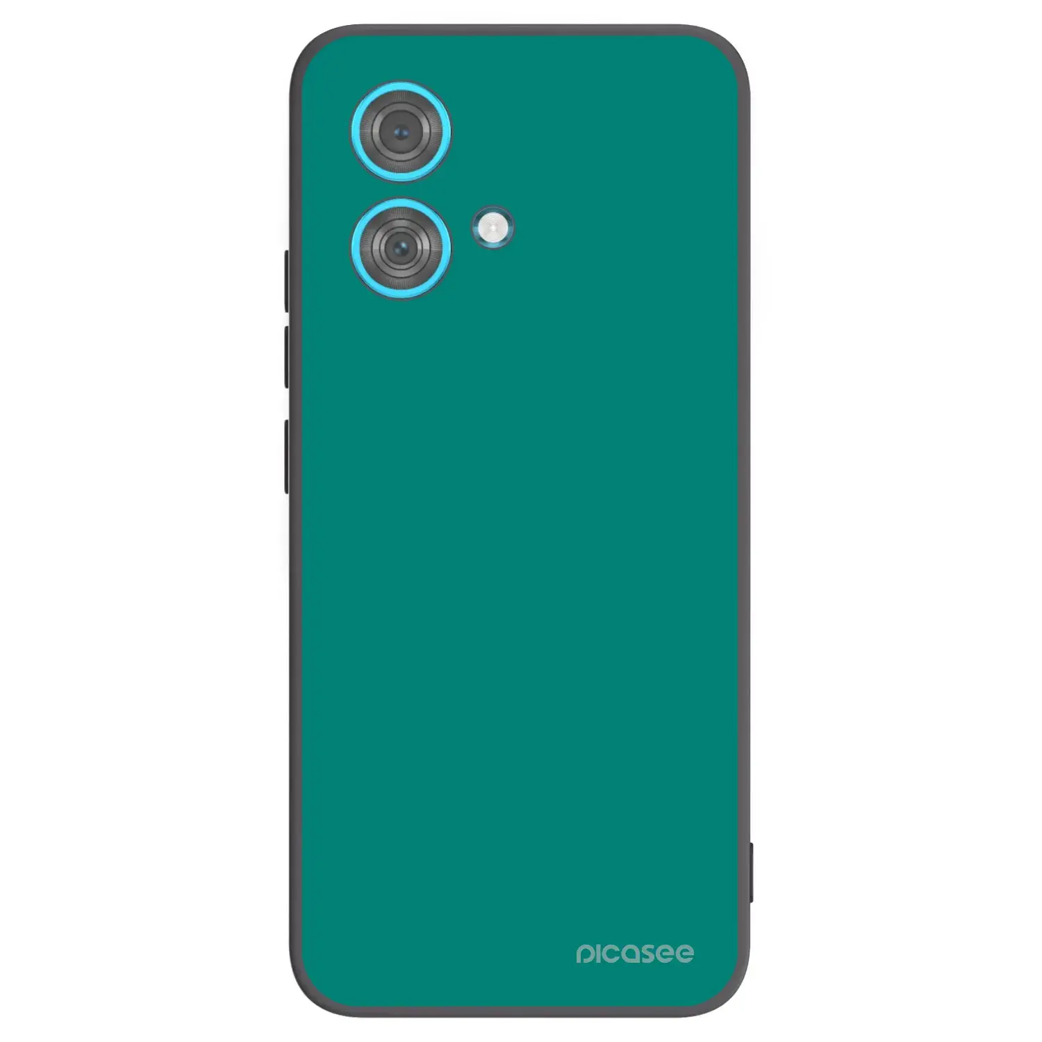 Silikonový černý obal pro Motorola Edge 40 Neo - Emerald Mist
