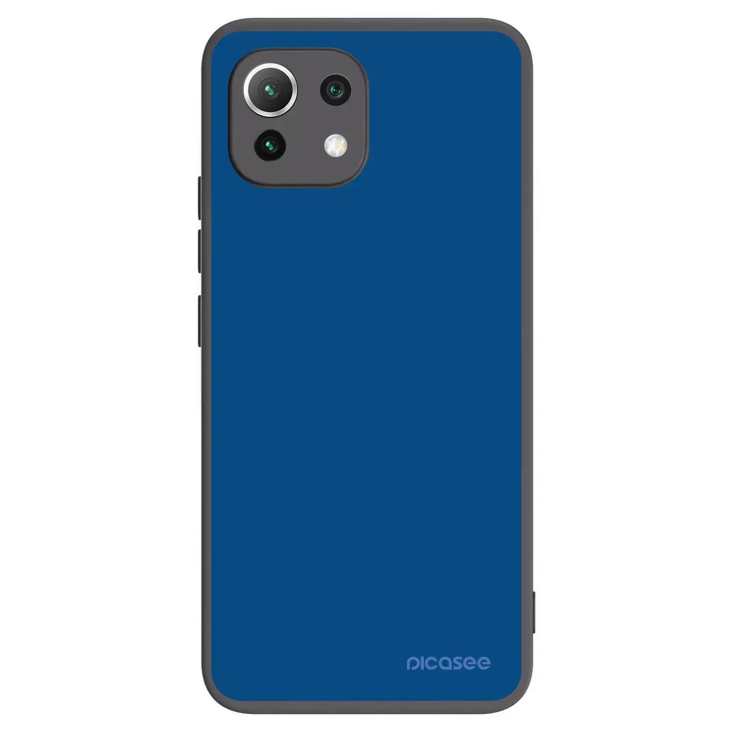 Silikonový černý obal pro Xiaomi 11 Lite 5G NE - Navy Blue